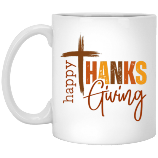 Happy Thanksgiving | 11oz White Mug