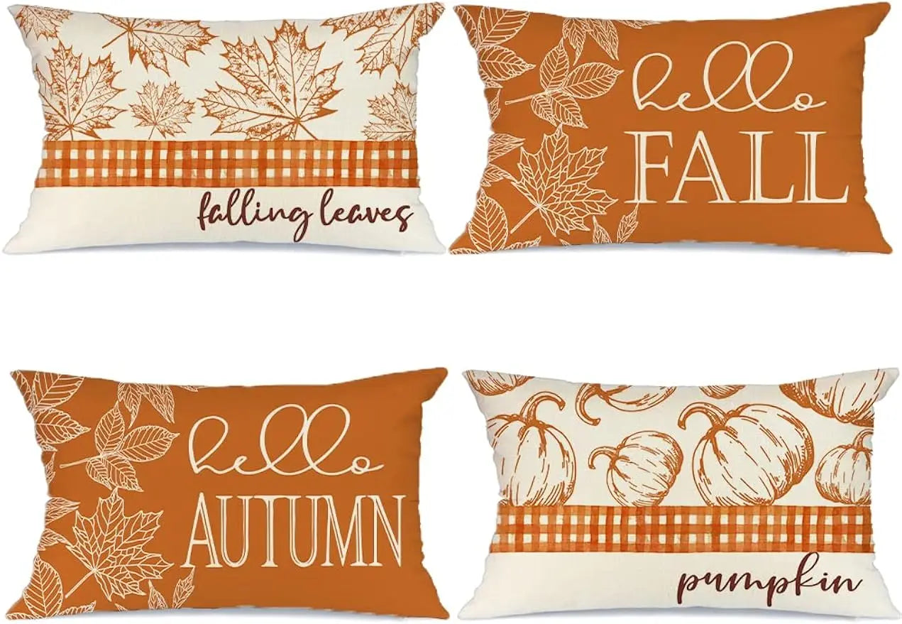 Cozy Moments Autumn Pillow Cover Honey Vibe Shop