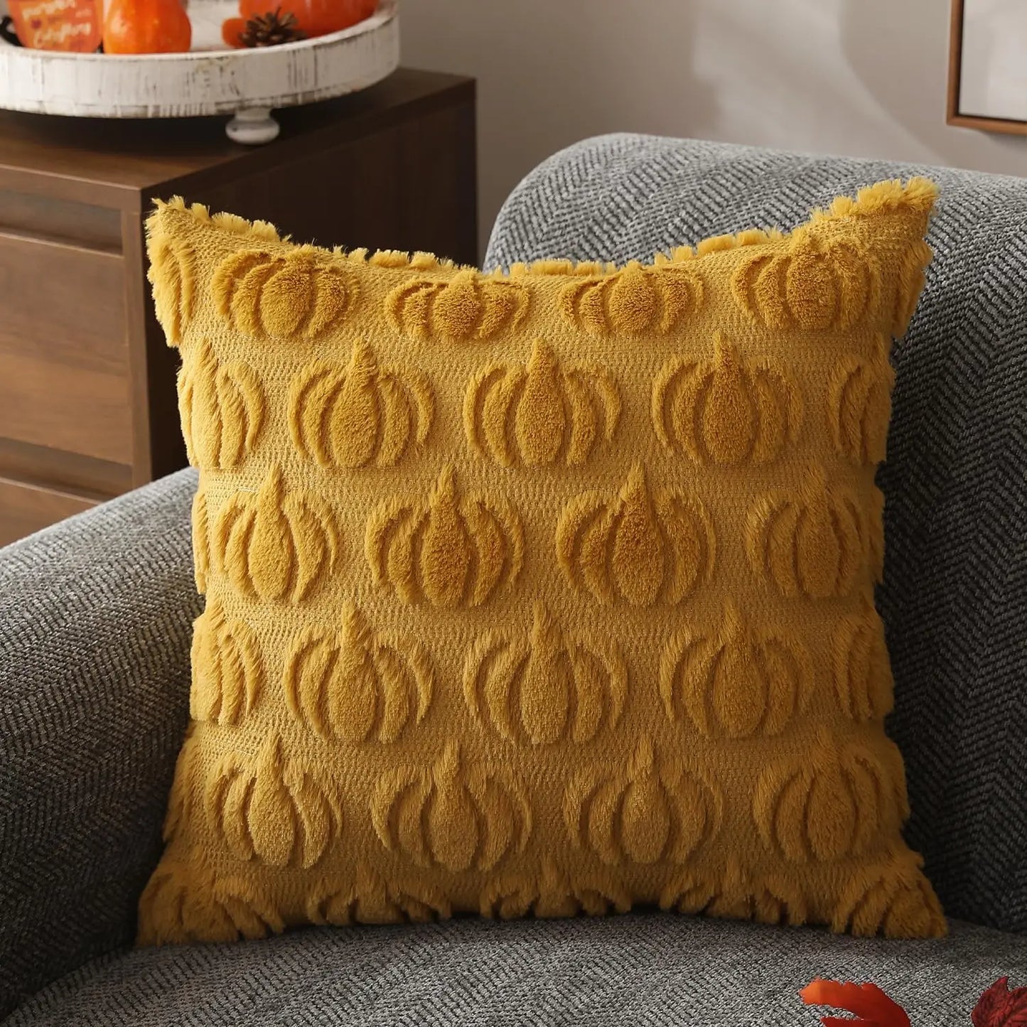 Autumn Pumpkin Pillow Covers