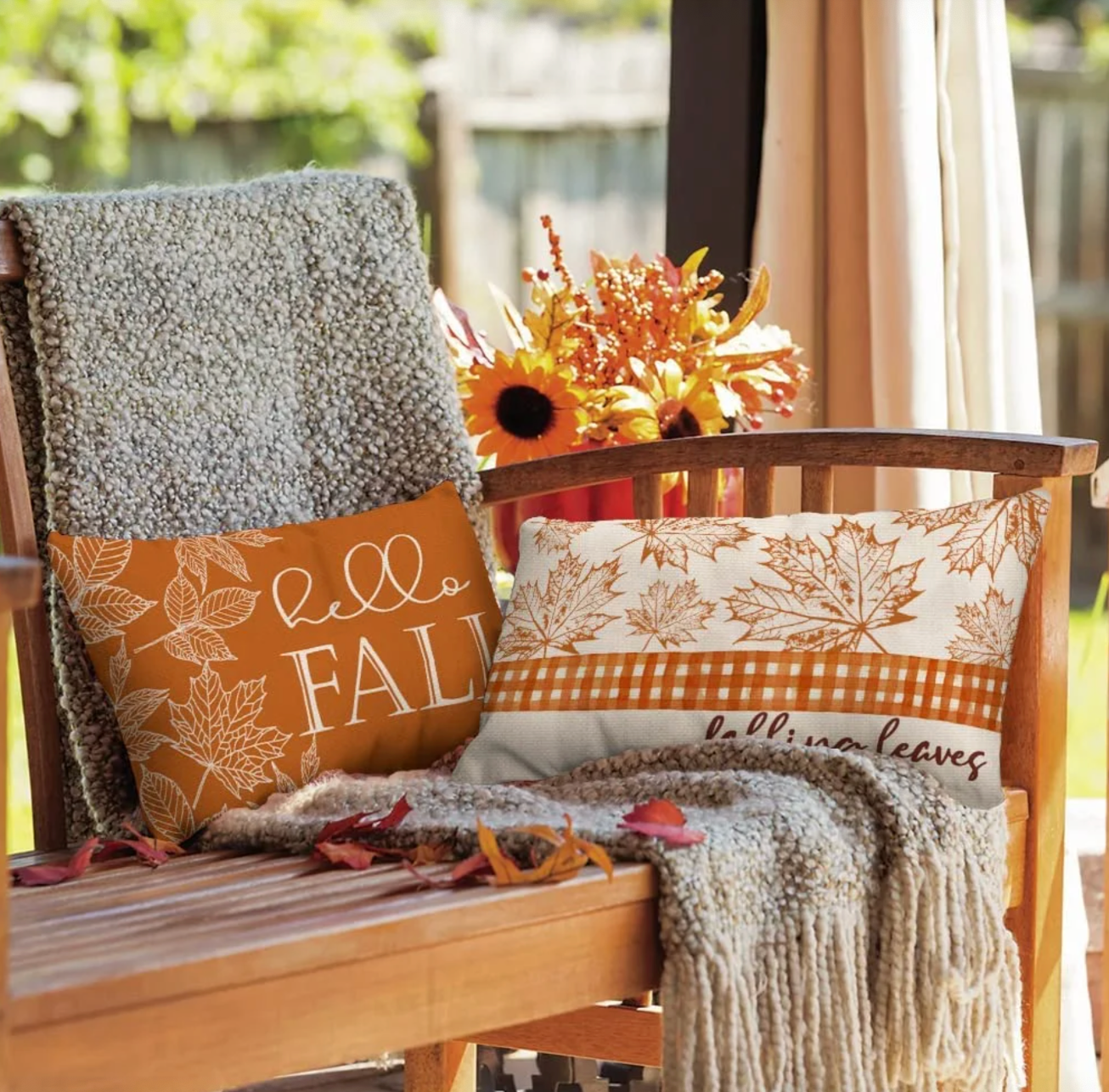 Cozy Moments Autumn Pillow Cover