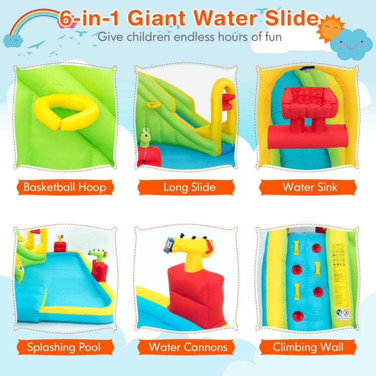 CoolSplash Water Bounce & Slide W/Blower